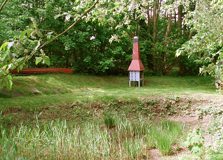 Garten der Fischerwiege am Passader See